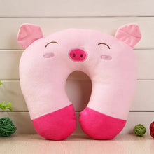 Lade das Bild in den Galerie-Viewer, Cartoon U-shaped Pillow Lunch Break Pillow Neck Pillow Office U-shaped Pillow Travel Neck Pillow Neck Pillow U Row Pillow
