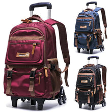Load image into Gallery viewer, Fashionable Simple Children&#39;s Trolley School Bag ITDinos®

