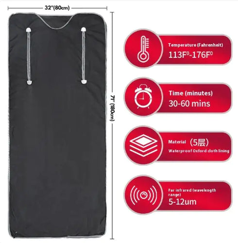 Far Infrared Sauna Blanket for Health Care ITDinos®