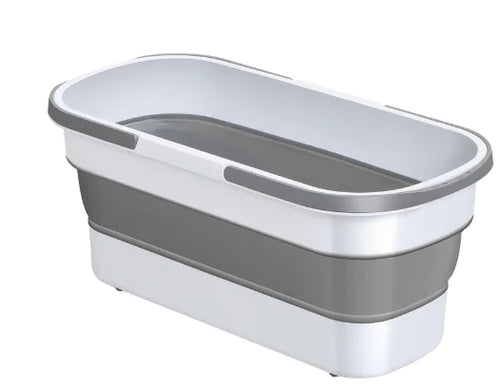 Large Durable Folding Mop Bucket with Wheels and Handles ITDinos®