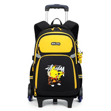 Load image into Gallery viewer, Large Capacity Cartoon Rolling Backpack for Kids ITDinos®
