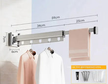 Load image into Gallery viewer, Folding Clothes Hanger ITDinos®
