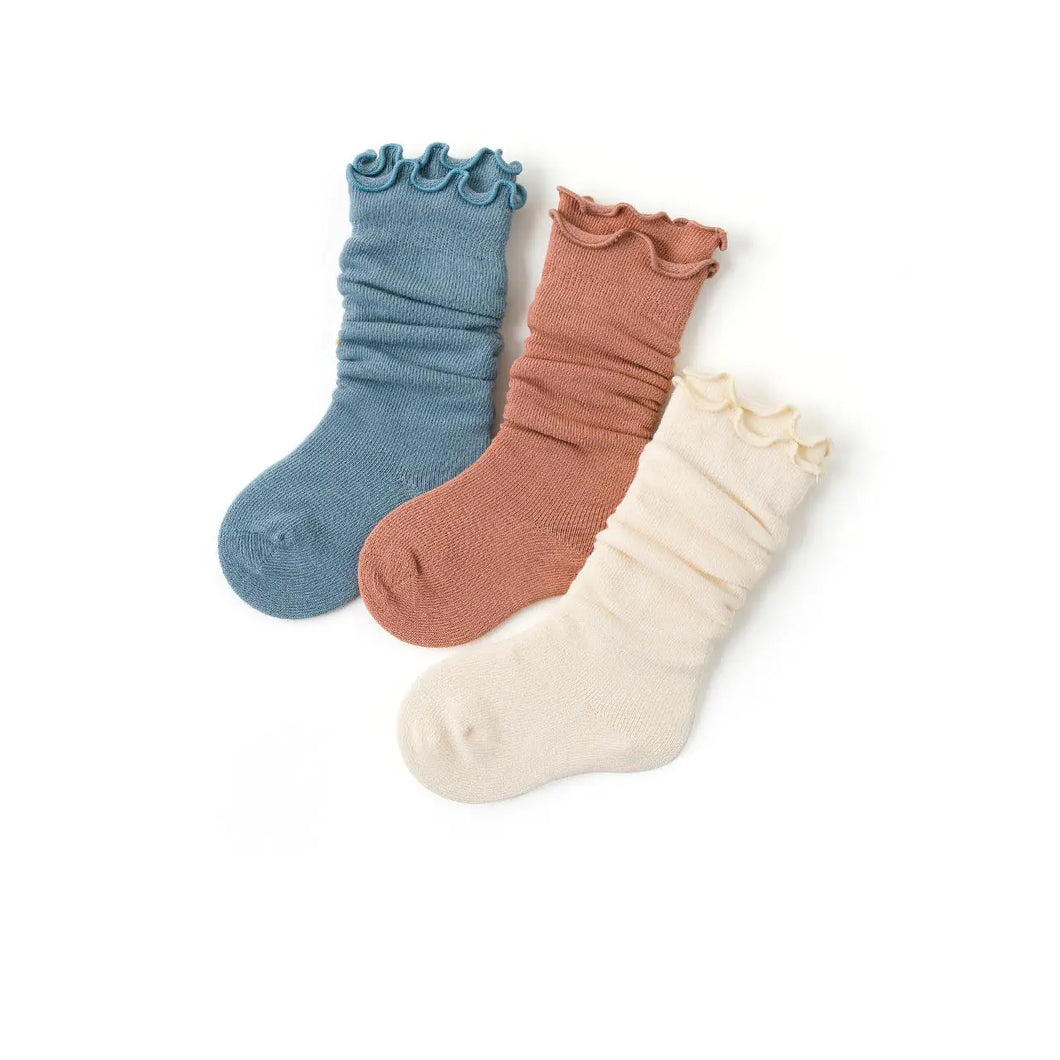 Cotton Princess Socks for Kids with Wooden Ears ITDinos®