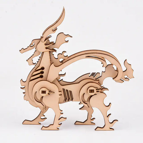 Wooden DIY 3D Animal Puzzle Models for Kids ITDinos®