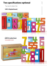 Lade das Bild in den Galerie-Viewer, Wooden Number Blocks Set
