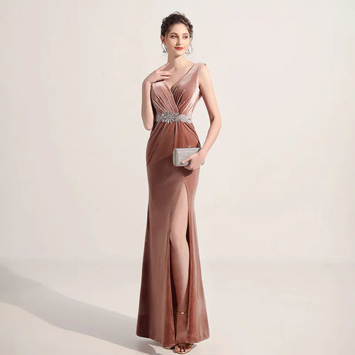 Elegant Slimming Long Dress for Nightclub and Sauna ITDinos®