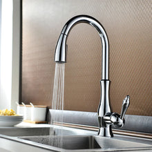 Lade das Bild in den Galerie-Viewer, Rotatable All-Copper Pull-Out Kitchen Faucet
