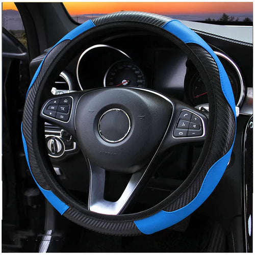 Carbon Fiber Car Steering Wheel Cover ITDinos®