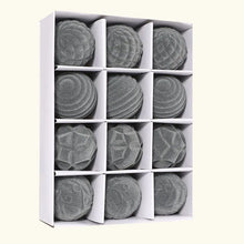 Load image into Gallery viewer, 12-Pack Velvet Christmas Tree Ornaments - Plastic Balls ITDinos®
