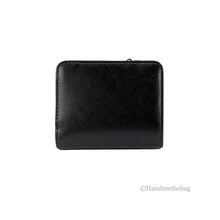 Load image into Gallery viewer, Marc Jacobs Mini Black Leather Compact Coin Pouch Wallet ITDinos®
