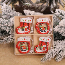 Load image into Gallery viewer, Creative Colorful Wooden Christmas Tree Ornaments Set ITDinos®
