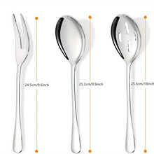 Load image into Gallery viewer, Stainless Steel Serving Utensil Set for Parties (6 Pieces) ITDinos®
