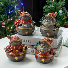 Load image into Gallery viewer, Ceramic Christmas Santa Snowman Incense Burner ITDinos®
