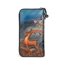 Load image into Gallery viewer, First Layer Cowhide Long Zip Wallet ITDinos®
