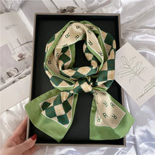 Load image into Gallery viewer, Chic Long Silk Scarf for Women - Versatile Spring Accessory
