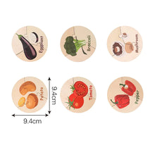 Load image into Gallery viewer, Wooden Animal Vegetable Puzzle for Kids&#39; Learning ITDinos®
