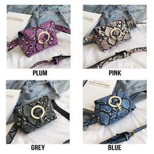 Load image into Gallery viewer, Python Print Belt Bag ITDinos®
