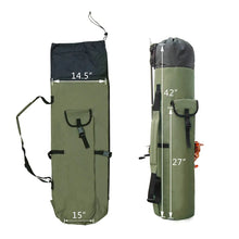 Load image into Gallery viewer, Outdoor Fishing Rod Storage Bag - Waterproof Canvas ITDinos®
