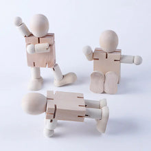 Load image into Gallery viewer, Jointed Wooden Puppet Craft for Kids - DIY Toy ITDinos®
