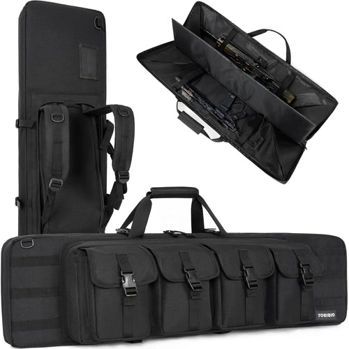 TORIBIO Double Rifle Case Soft Bag 36