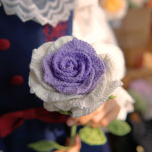 Load image into Gallery viewer, Hand-Knitted Woolen Rose Bouquet ITDinos®
