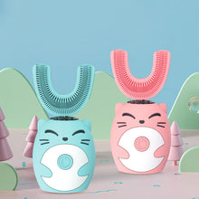Load image into Gallery viewer, Children&#39;s U-shaped Ultrasonic Electric Toothbrush ITDinos®
