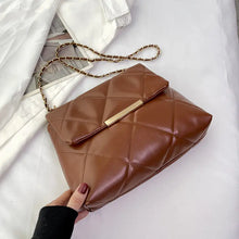 Load image into Gallery viewer, Ladies Embroidered Rhombus Shoulder Messenger Bag
