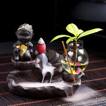 Load image into Gallery viewer, Ceramic Incense Burner with Creative Sun Wukong Design ITDinos®
