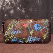 Load image into Gallery viewer, Ladies Casual Leather Long Wallet - Top Layer Cowhide ITDinos®
