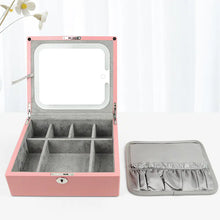 Load image into Gallery viewer, Elite Makeup Pro Case with LED Mirror
