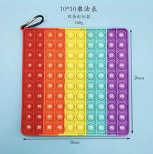 Load image into Gallery viewer, Cognitive Toy for Kids - Rainbow Multiplication Focus ITDinos®
