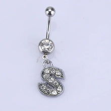 Load image into Gallery viewer, Hypoallergenic Body Piercing Navel Ring Jewelry A-Z ITDinos®
