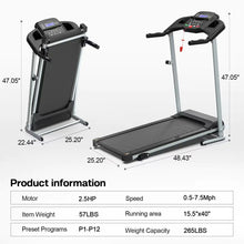 Load image into Gallery viewer, Home Folding Treadmill With Pulse Sensor ITDinos®
