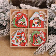 Load image into Gallery viewer, Creative Colorful Wooden Christmas Tree Ornaments Set ITDinos®

