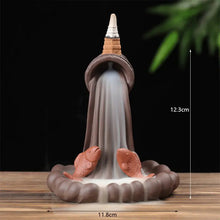 Load image into Gallery viewer, Creative Incense Burner with Monk and Turtle Design ITDinos®
