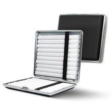 Load image into Gallery viewer, Cigarette Box Leather Cigarette Case LOOHOR Cigarette Pack Holder Cigarette Holder Case Leather Cigarette Tin ITDinos®
