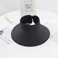 Load image into Gallery viewer, Spring Summer Wide Brim Hat with Bow - Trendy Style
