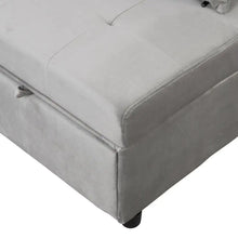 Load image into Gallery viewer, Folding Ottoman Sofa Bed Gray ITDinos®
