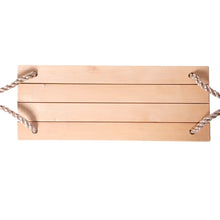 Load image into Gallery viewer, Wooden Swing and Rattan Hanging Chair for Children &amp; Adults ITDinos®
