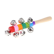 Load image into Gallery viewer, Colorful Handbell with Wooden Handle for Kids&#39; Parties ITDinos®
