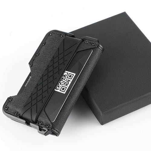 Men's Slim Metal Leather Wallet ITDinos®