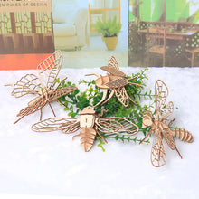 Load image into Gallery viewer, DIY Wooden Insect Model Puzzle for Kids (3D Craft) ITDinos®
