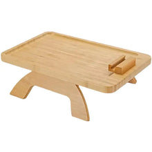 Lade das Bild in den Galerie-Viewer, Lazy Sofatablett aus Holz
