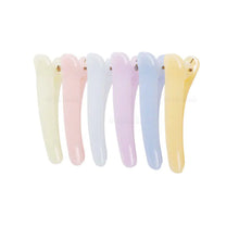 Lade das Bild in den Galerie-Viewer, Colorful Plastic Duckbill Hair Clips (Korean Style)
