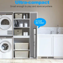 Lade das Bild in den Galerie-Viewer, 6ft Mid-Size Table Tennis Table Foldable Portable Ping Pong Table Set For Indoor  Outdoor Games With Net, 2 Table Tennis Paddles And 3 Balls ITDinos®
