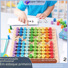 Load image into Gallery viewer, Colorful 99 Multiplication Table for Kids Learning ITDinos®

