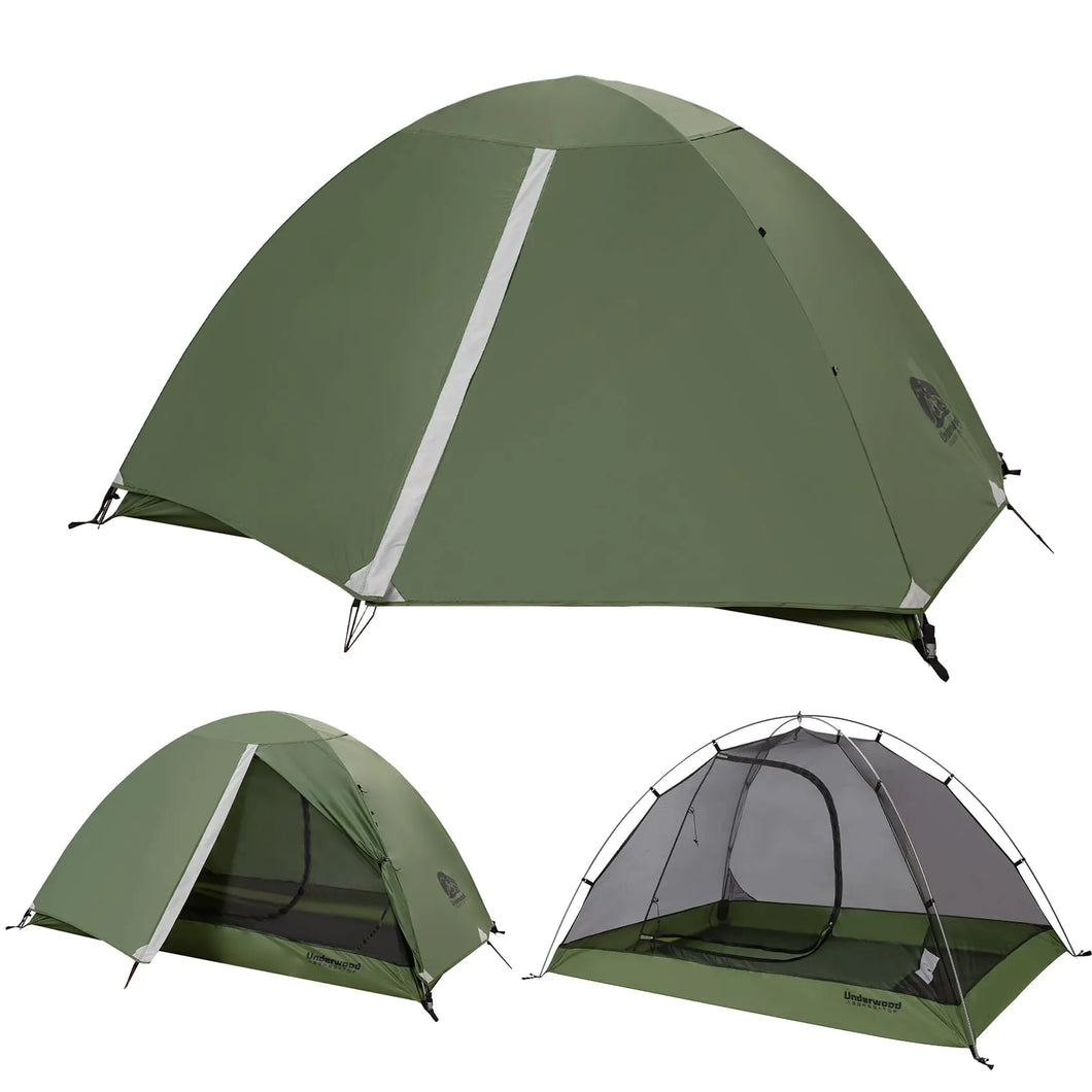 2-Person Backpacking Tent for Camping - Ultralight & Waterproof Outdoor Camping Tent 2 Person Easy Set Up Compact Two Person Tent Lightweight Two Man Tents for Hiking by Underwood Aggregator ITDinos®