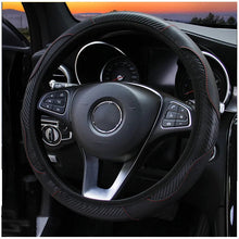 Lade das Bild in den Galerie-Viewer, Carbon Fiber Car Steering Wheel Cover ITDinos®
