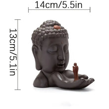 Load image into Gallery viewer, Ceramic Buddha Backflow Incense Burner for Home Decor ITDinos®
