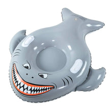 Lade das Bild in den Galerie-Viewer, XFlated Meg Snow Tube Inflatable Snow Tube Sled Heavy Duty Shark Snow Sled for Kids Inflatable Shark with Handler 50 Inches ITDinos®
